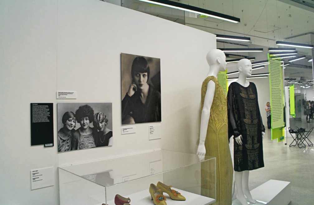 Installation shot of Flapper dresses c1920 at Design Museum.jpg
